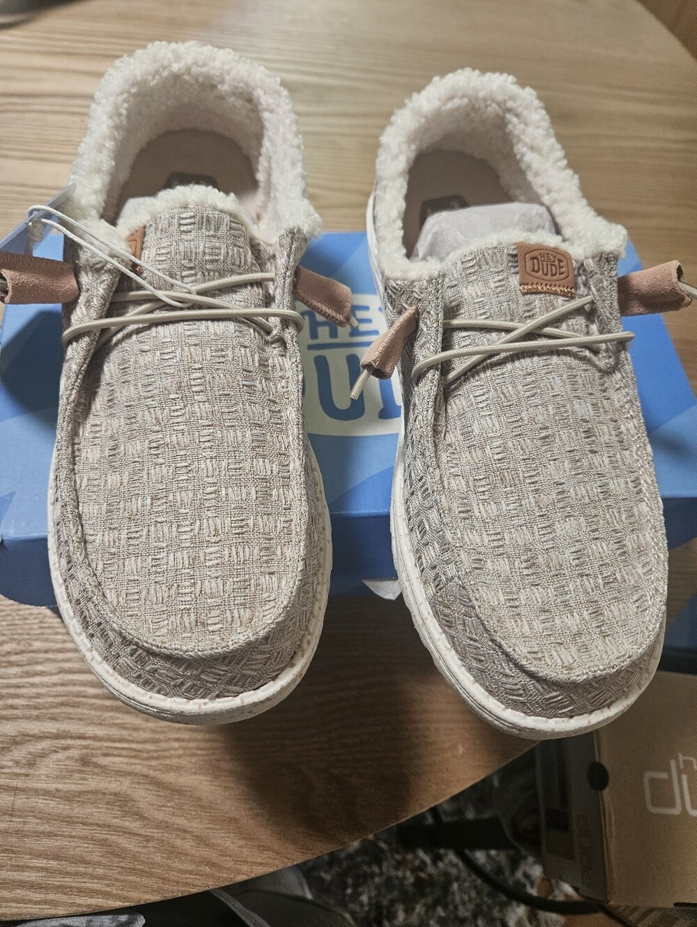 Hey Dude Women' Wendi Warmth Cozy Slip-On Shoes - Beige